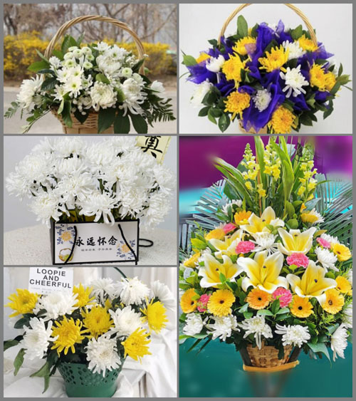 北京房山区周口店地区娄子水村白事提篮配送